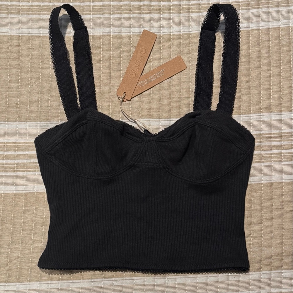 SKIMS Cotton Rib Cami XXS